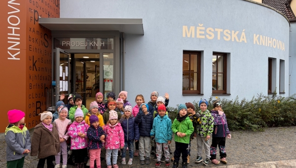 Návštěva městské knihovny v Třeboni